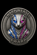 Warp Weasel $WARP Limited Edition Coin Numbered